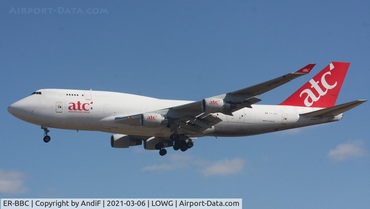 ER-BBC, 1991 Boeing 747-433 /BDSF C/N 24998, AEROTRANSCARGO BOEING 747-400F