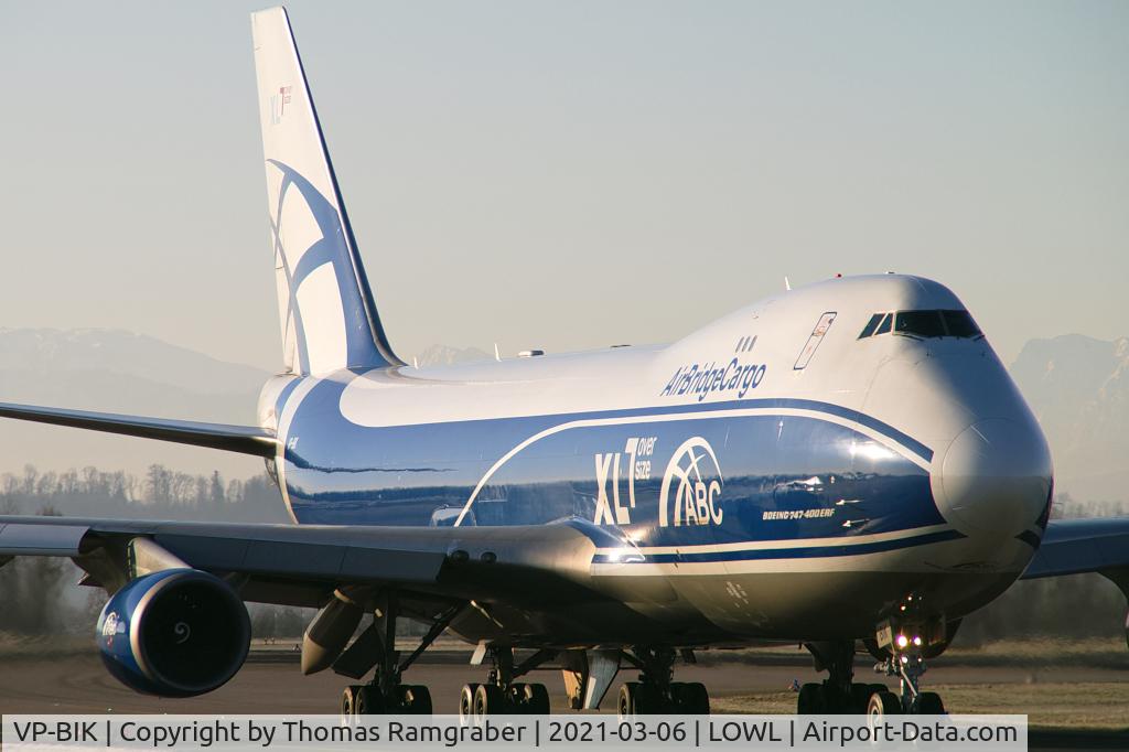 VP-BIK, 2008 Boeing 747-46NF/ER/SCD C/N 35421, Air Bridge Cargo Boeing 747-46NF(ER/SCD)