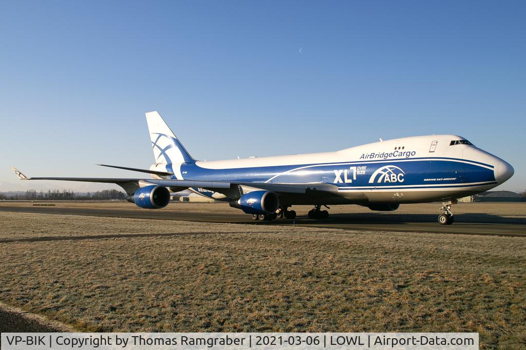 VP-BIK, 2008 Boeing 747-46NF/ER/SCD C/N 35421, Air Bridge Cargo Boeing 747-46NF(ER/SCD)
