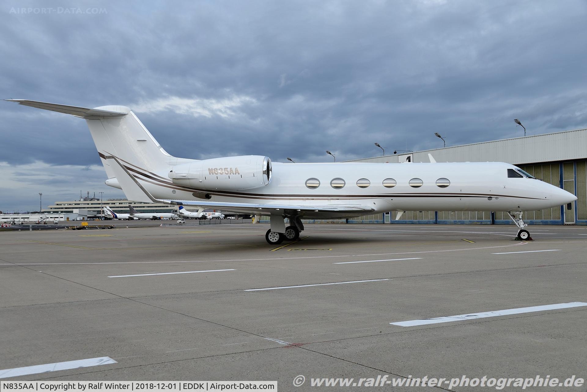 N835AA, 1988 Gulfstream G-IV C/N 1065, Gulfstream Aerospace G-IV - Washington Penn Plastic - 1065 - N835AA - 01.12.2018 - CGN