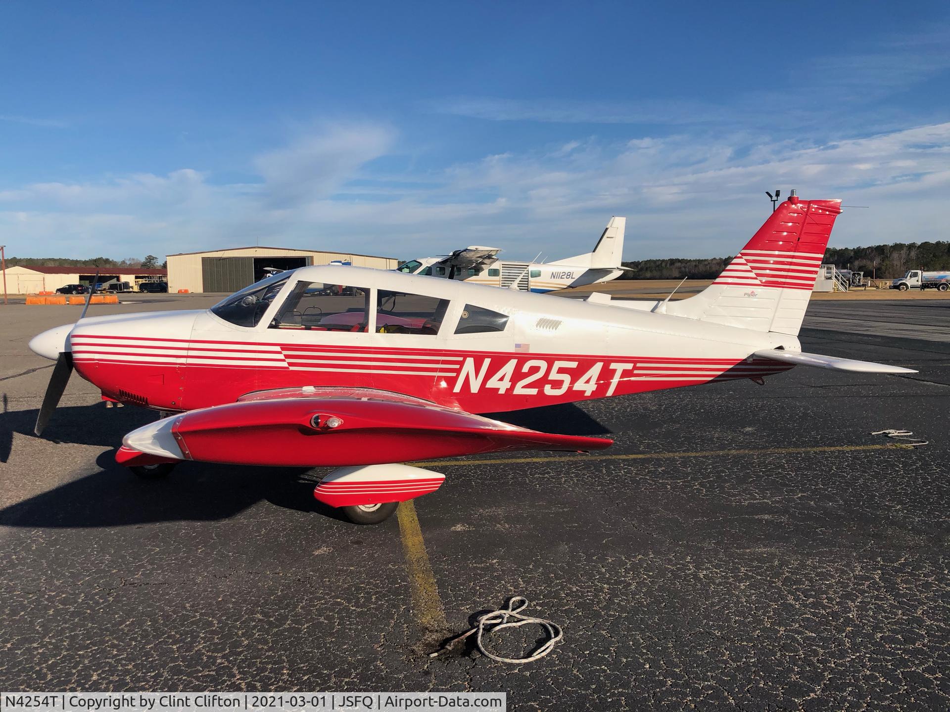 N4254T, 1971 Piper PA-28-180 C/N 28-7205121, PA 28-180 on the day I bought it