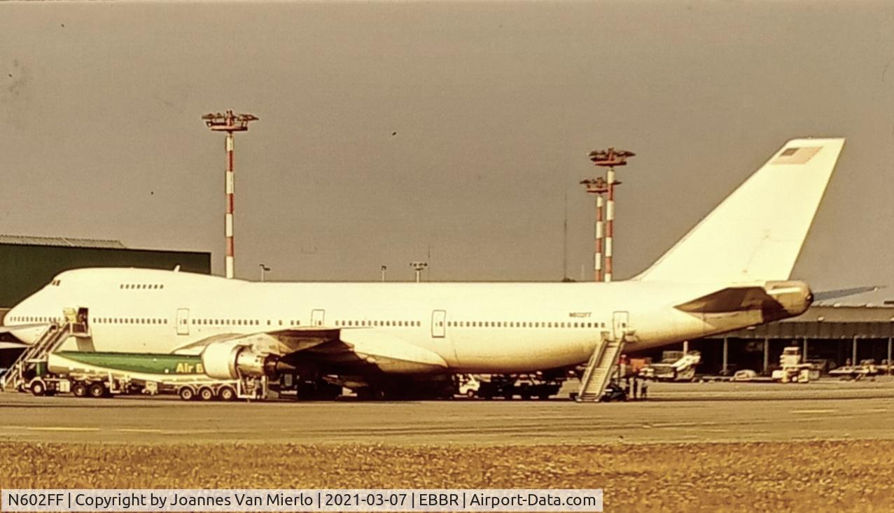 N602FF, 1970 Boeing 747-124 C/N 19734, Scan from slide