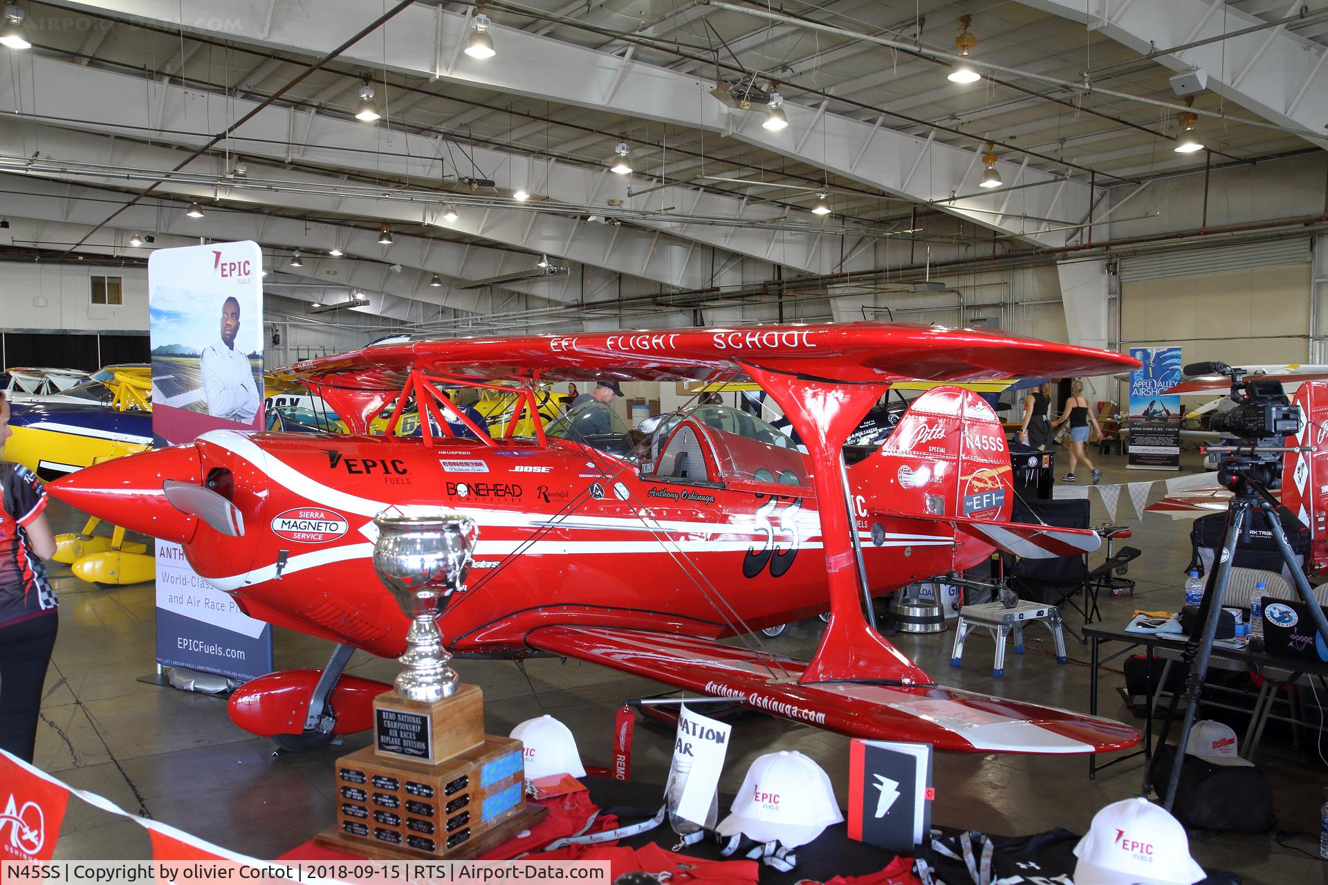 N45SS, 1975 Trogdon Pitts S-1S C/N T5, 2018 air races