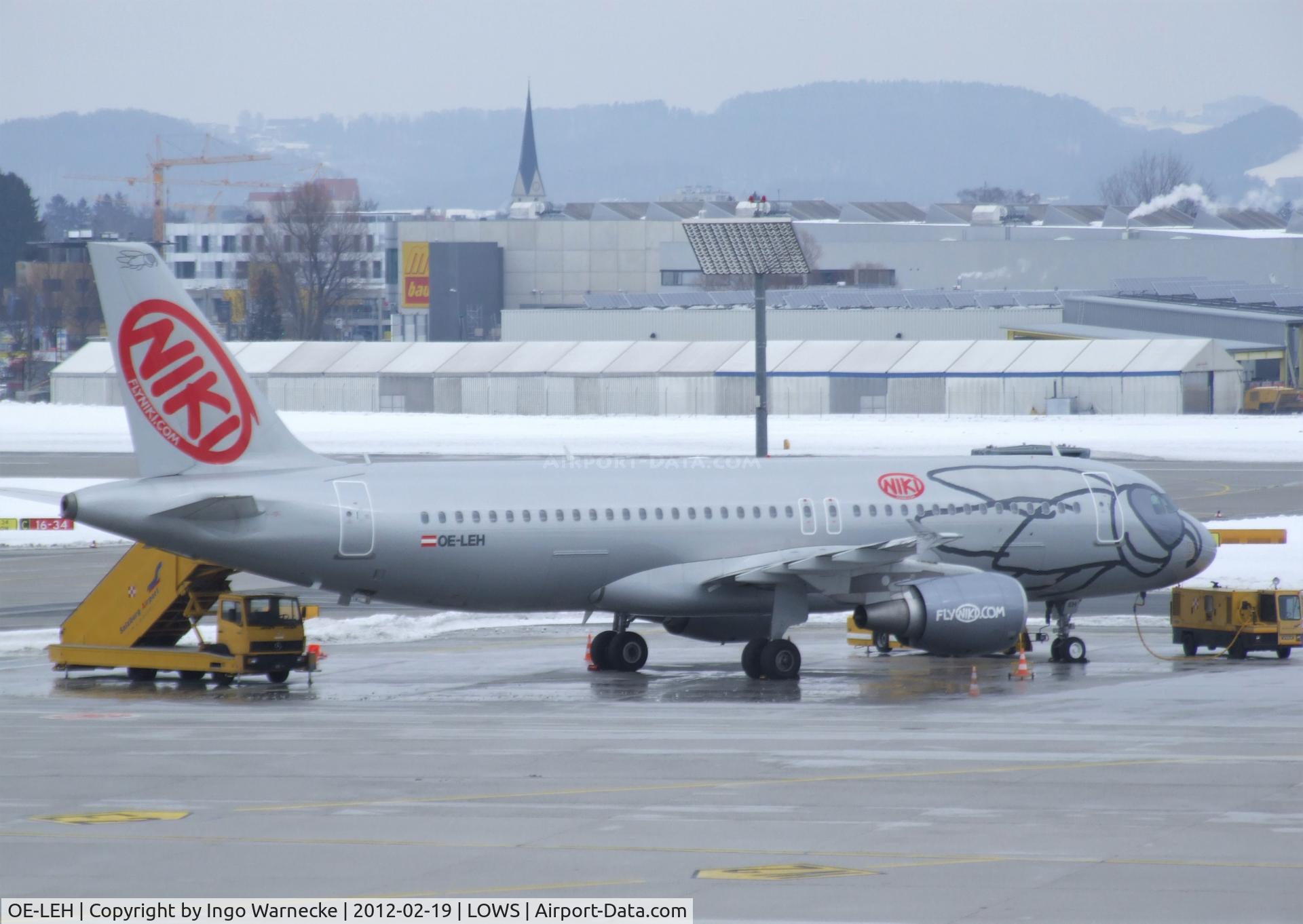 OE-LEH, 2011 Airbus A320-214 C/N 4594, Airbus A320-214 of NIKI at Salzburg airport