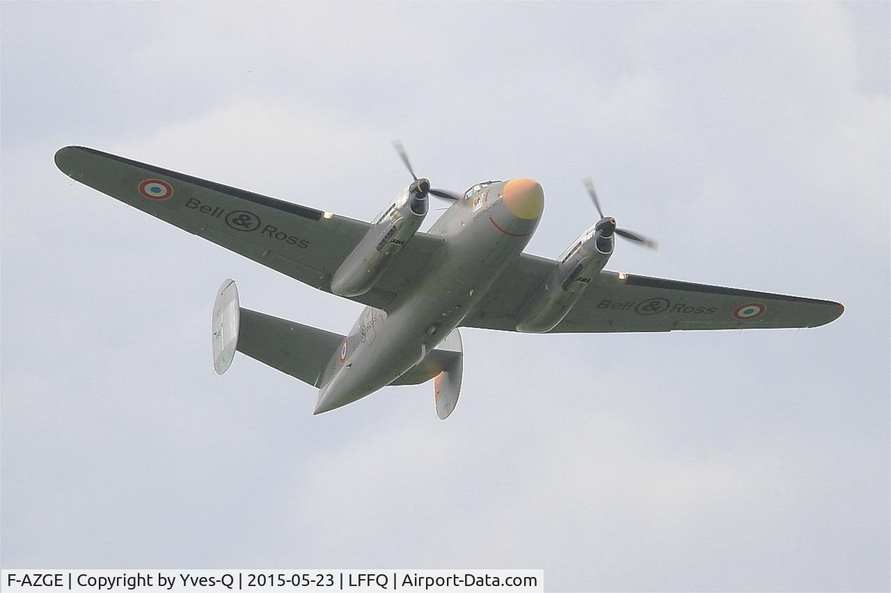 F-AZGE, 1951 Dassault MD-312 Flamant C/N 158, Dassault MD-312 Flamant, On display, La Ferté-Alais (LFFQ) Air show 2015