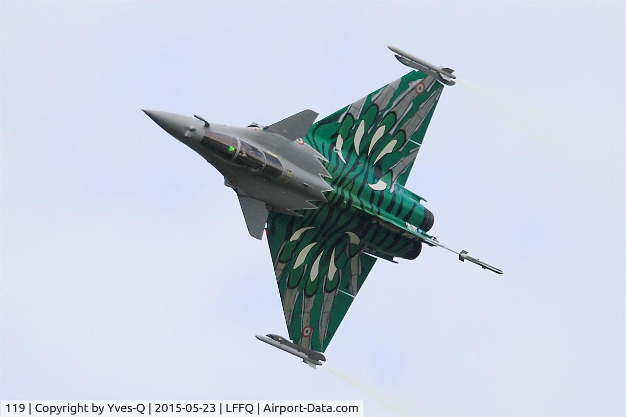 119, 2010 Dassault Rafale C C/N 119, Dassault Rafale C, On display, La Ferté-Alais Airfield (LFFQ) Air show 2015