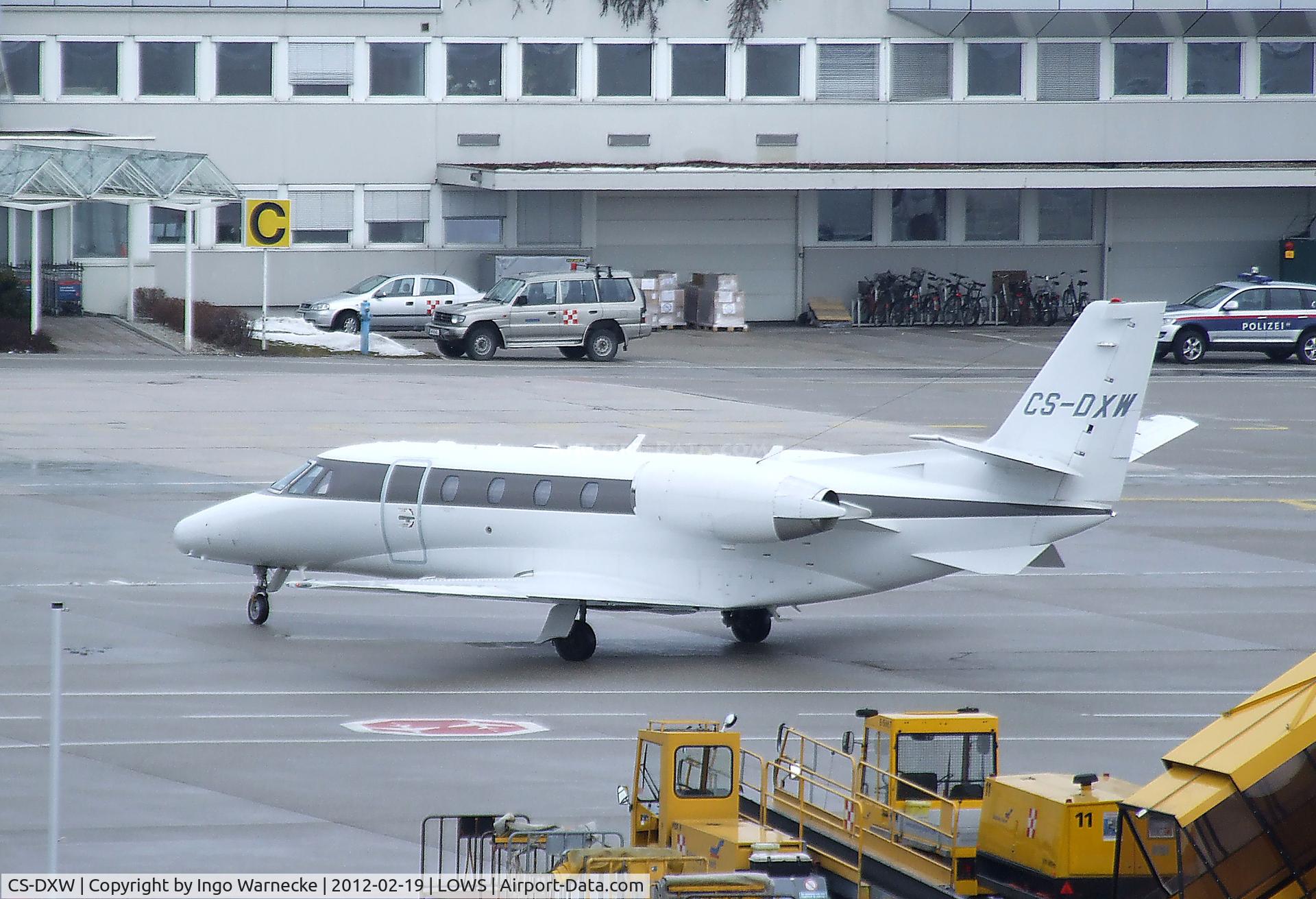 CS-DXW, 2008 Cessna 560 Citation Excel XLS C/N 560-5787, Cessna 560 Citation Excel XLS at Salzburg airport