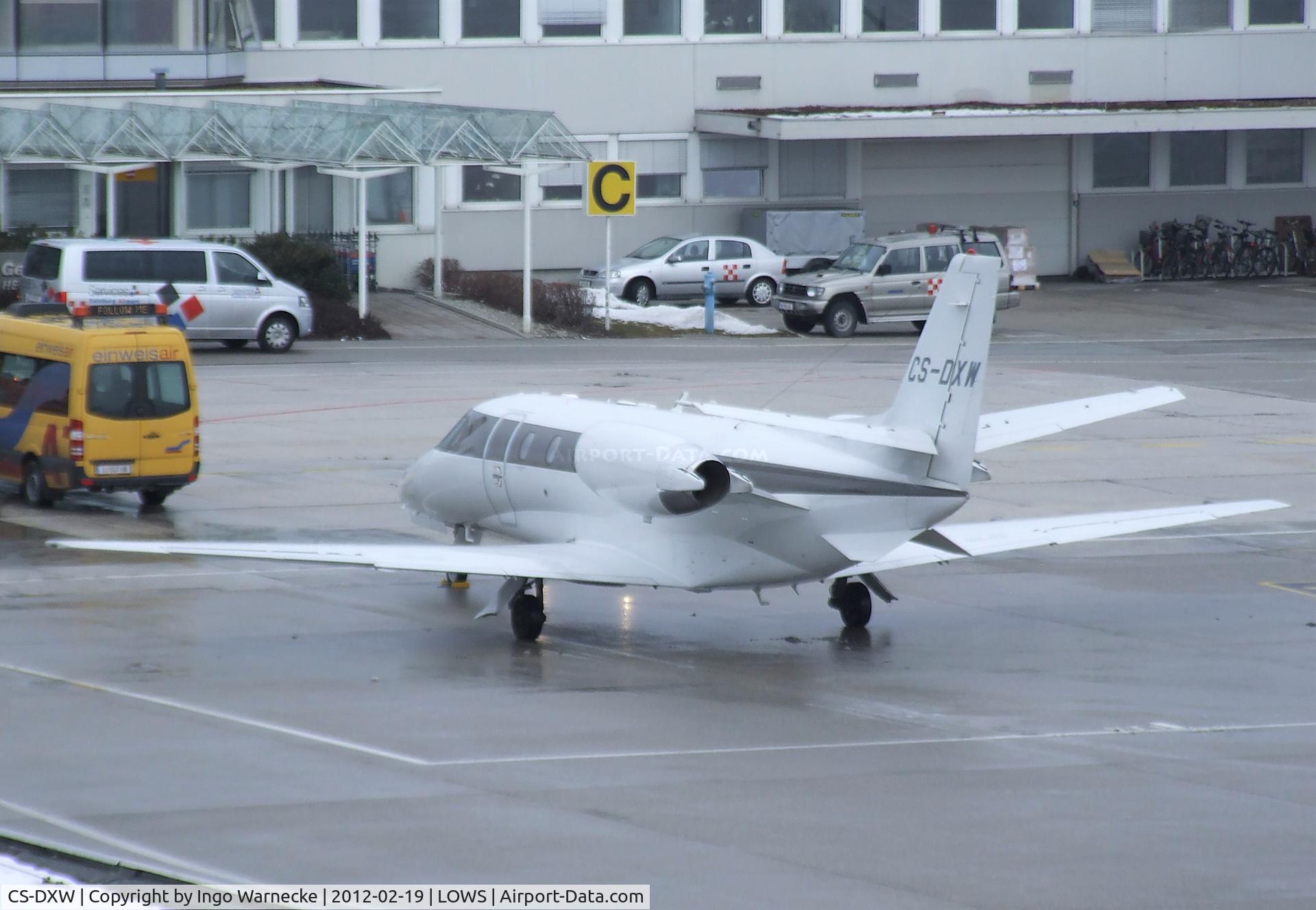 CS-DXW, 2008 Cessna 560 Citation Excel XLS C/N 560-5787, Cessna 560 Citation Excel XLS at Salzburg airport