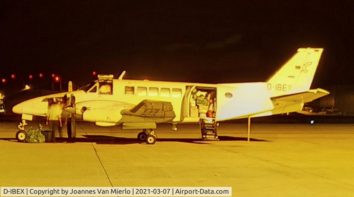 D-IBEX, 1968 Beech 99 C/N U-45, Courier Night ops Maastricht