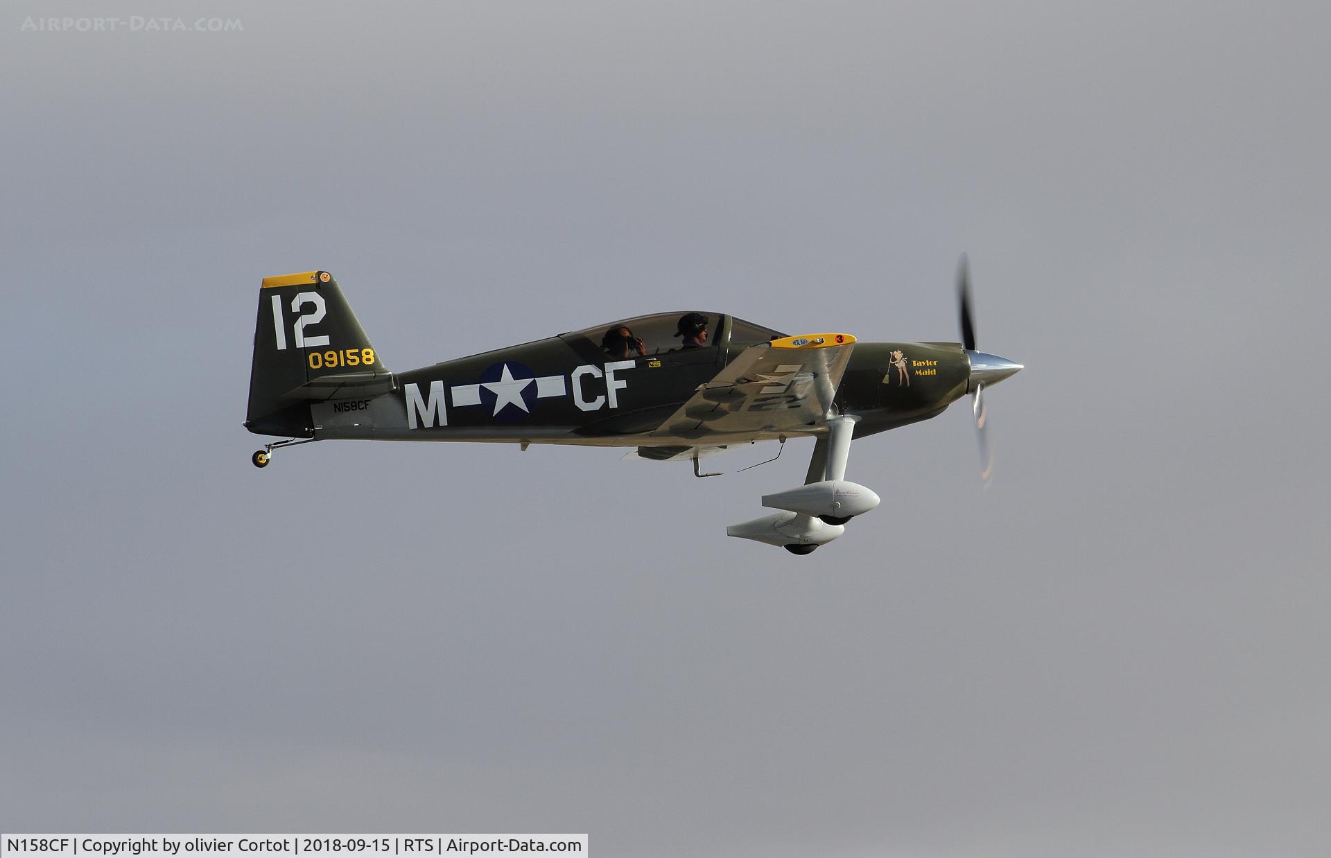 N158CF, 2009 Frederick Team Rocket F1 C/N 158, 2018 air races