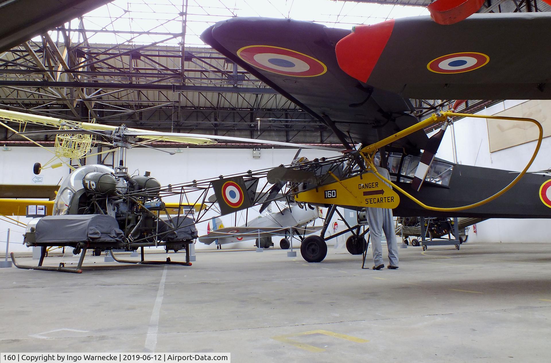 160, Agusta AB-47G-2 C/N 160, Agusta AB-47G-2 (Bell 47) at the Musee de l'ALAT et de l'Helicoptere, Dax