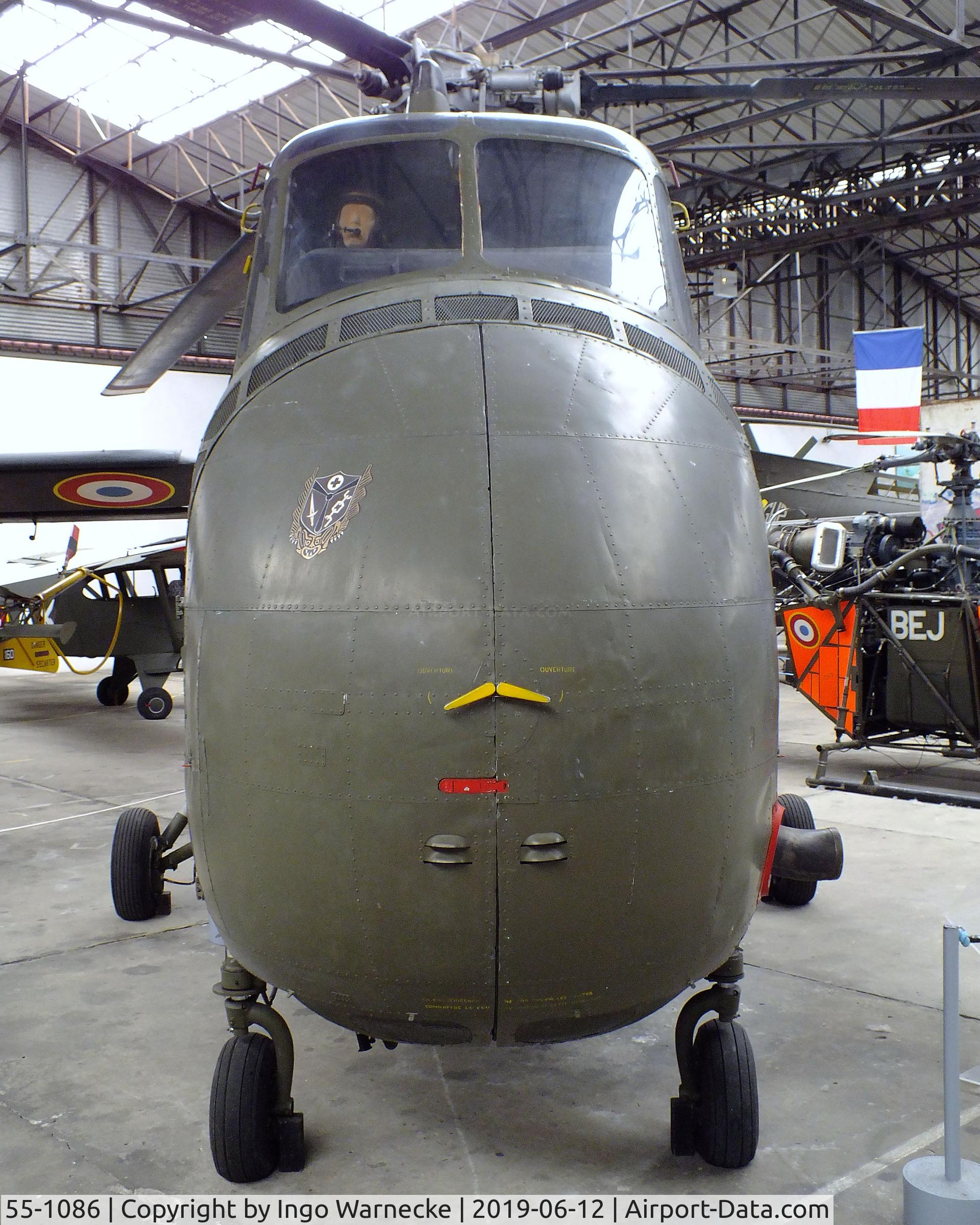55-1086, Sikorsky H-19D Chickasaw C/N 55-1086, Sikorsky H-19D Chickasaw at the Musee de l'ALAT et de l'Helicoptere, Dax