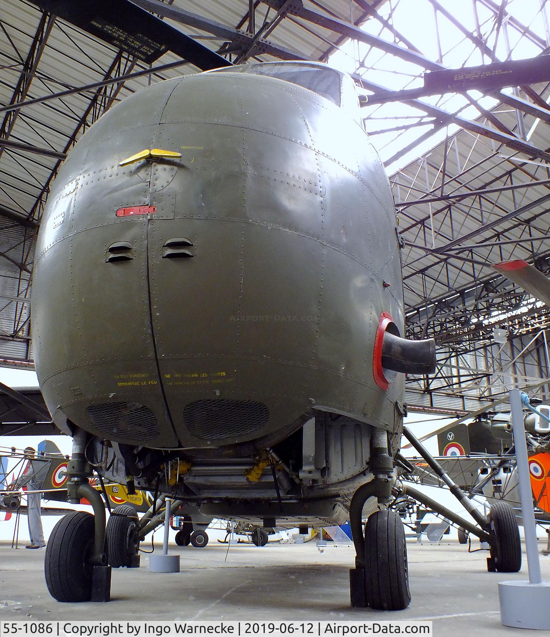 55-1086, Sikorsky H-19D Chickasaw C/N 55-1086, Sikorsky H-19D Chickasaw at the Musee de l'ALAT et de l'Helicoptere, Dax