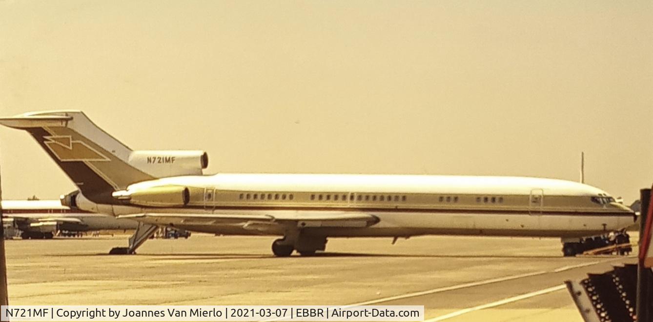 N721MF, 1981 Boeing 727-2X8 C/N 22687, scan from slide