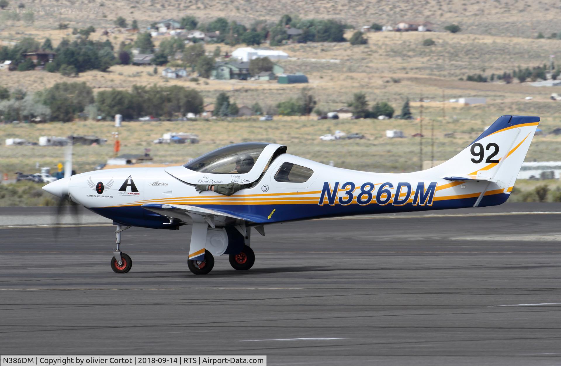N386DM, Lancair Legacy C/N L2K-286, 2018 air races