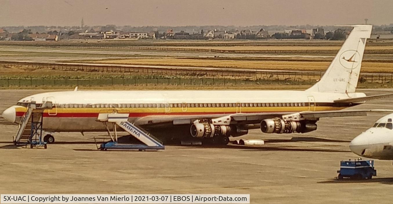 5X-UAC, 1964 Boeing 707-351C C/N 18747, Scan/slide