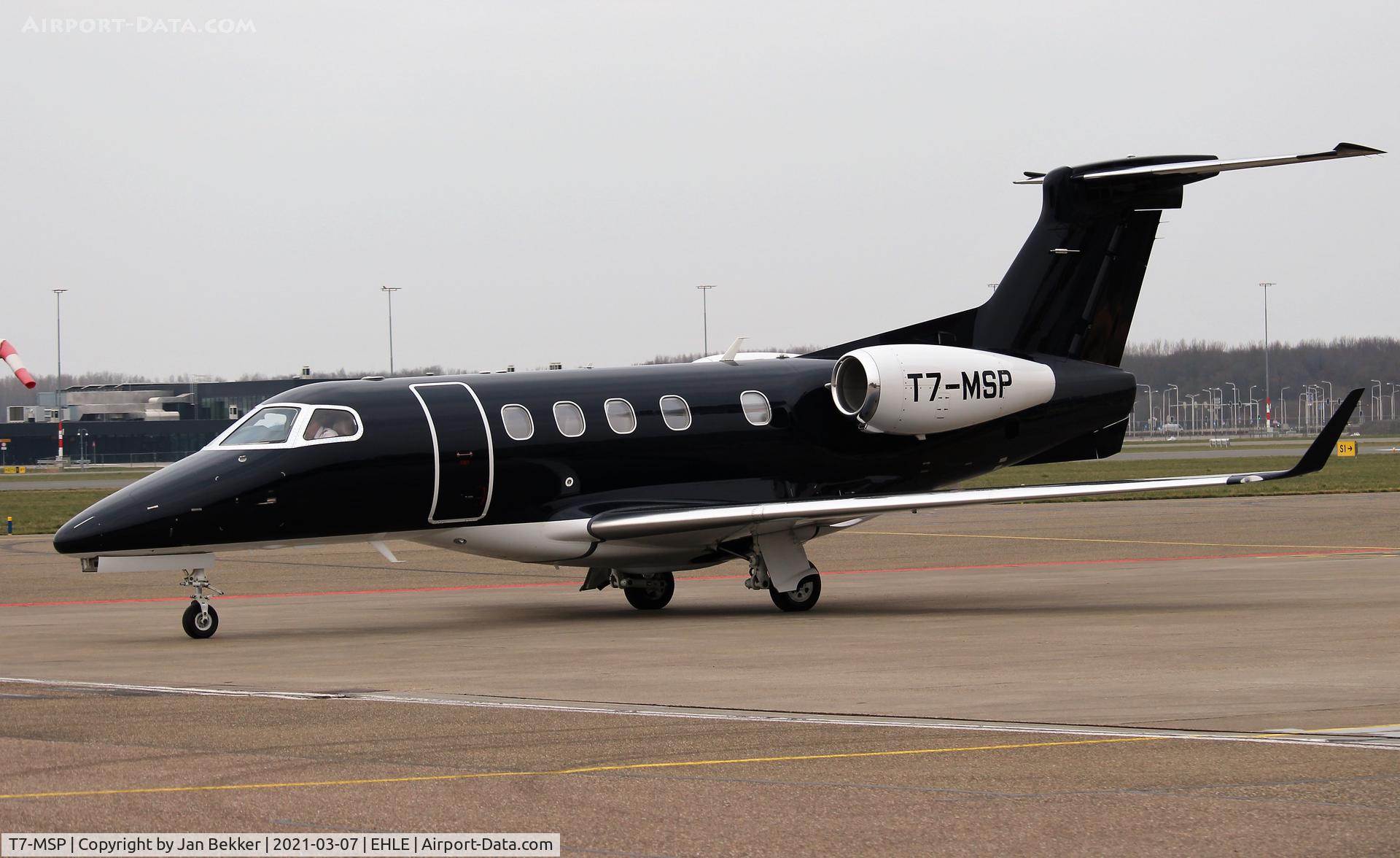 T7-MSP, 2015 Embraer EMB-505 Phenom 300 C/N 50500300, Lelystad Airport