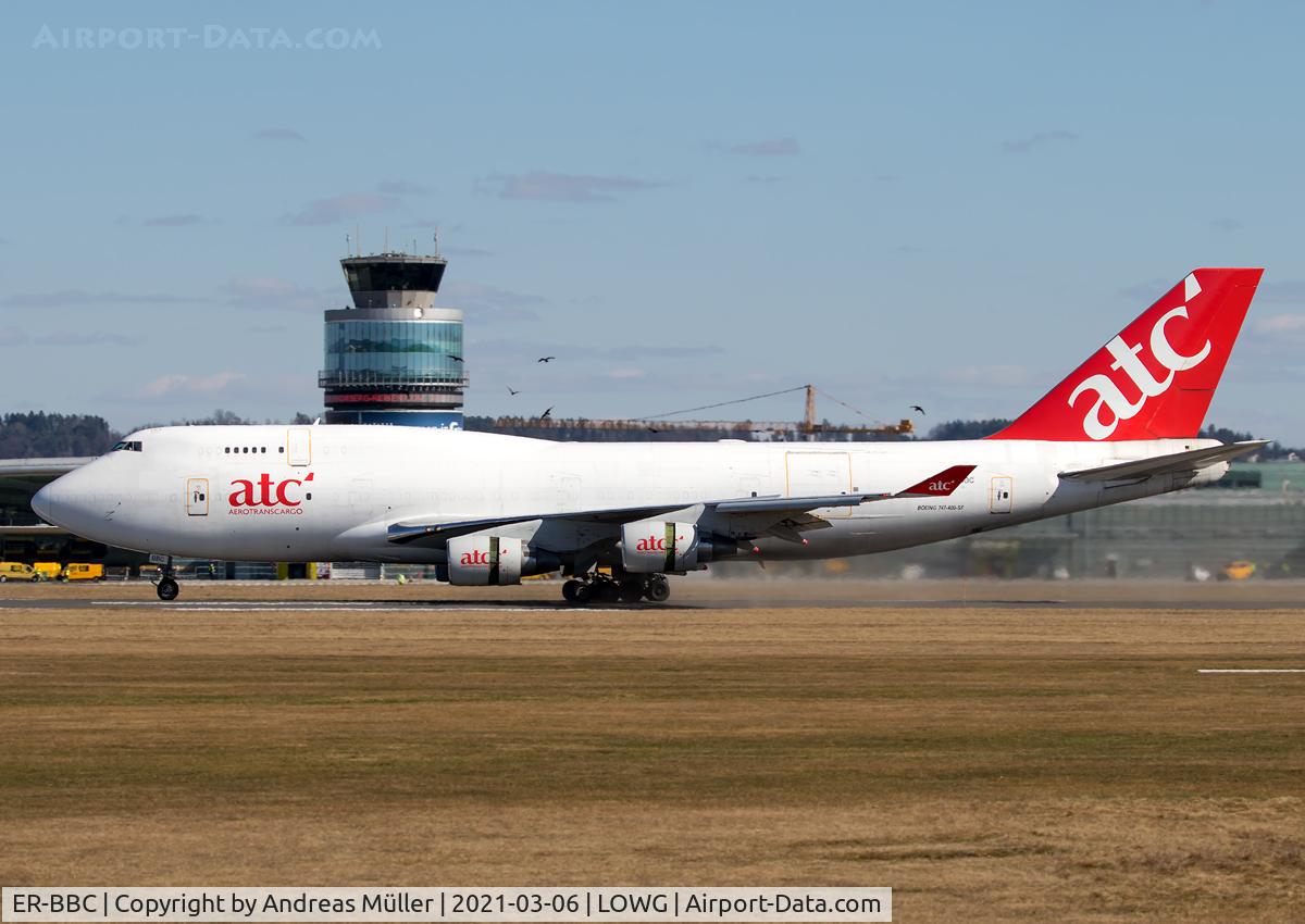 ER-BBC, 1991 Boeing 747-433 /BDSF C/N 24998, Arriving from Wuhan via Nur-Sultan.