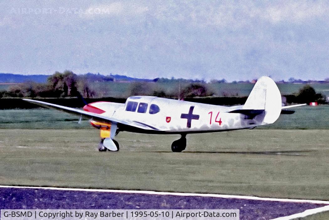 G-BSMD, 1947 Nord 1101 Noralpha C/N 139, G-BSMD   Nord N.1101 Noralpha [139] (Place unknown)~G @ 10/05/1995
