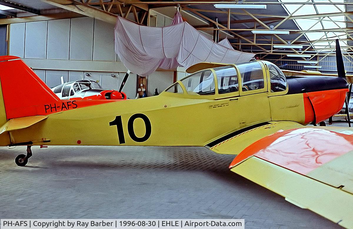 PH-AFS, 1950 Fokker S.11-1 Instructor C/N 6205, PH-AFS   Fokker S.11-1 [6205] Lelystad~PH @ 30/08/1996