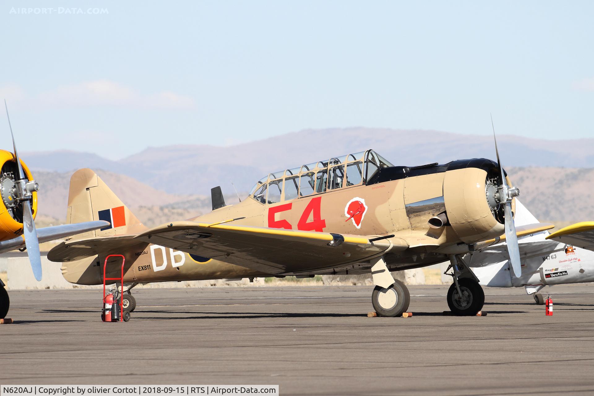 N620AJ, 1944 North American AT-6C Texan C/N 88-14161, 2018 air races