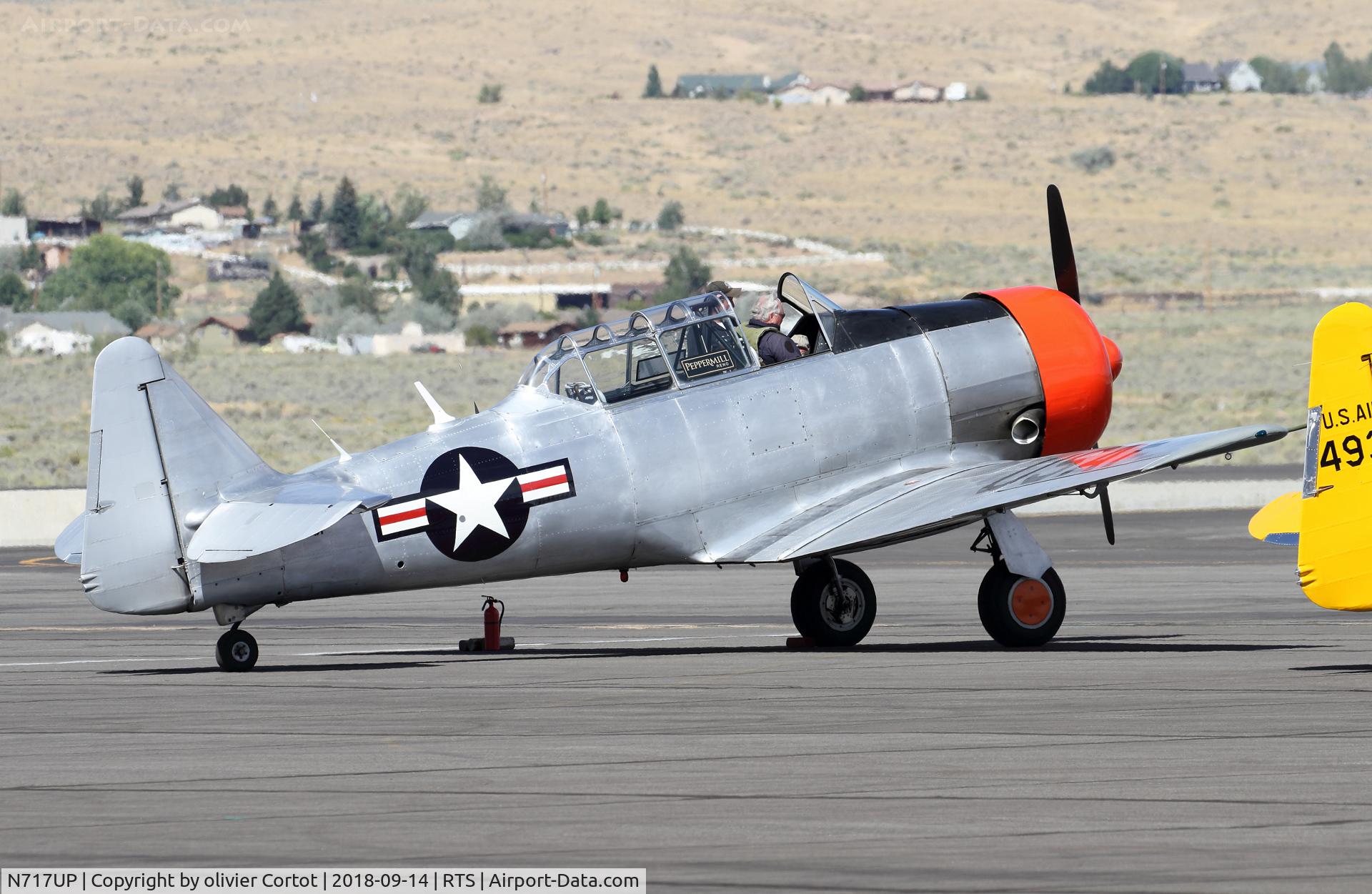 N717UP, 1949 North American T-6G Texan C/N 168-673, 2018 air races