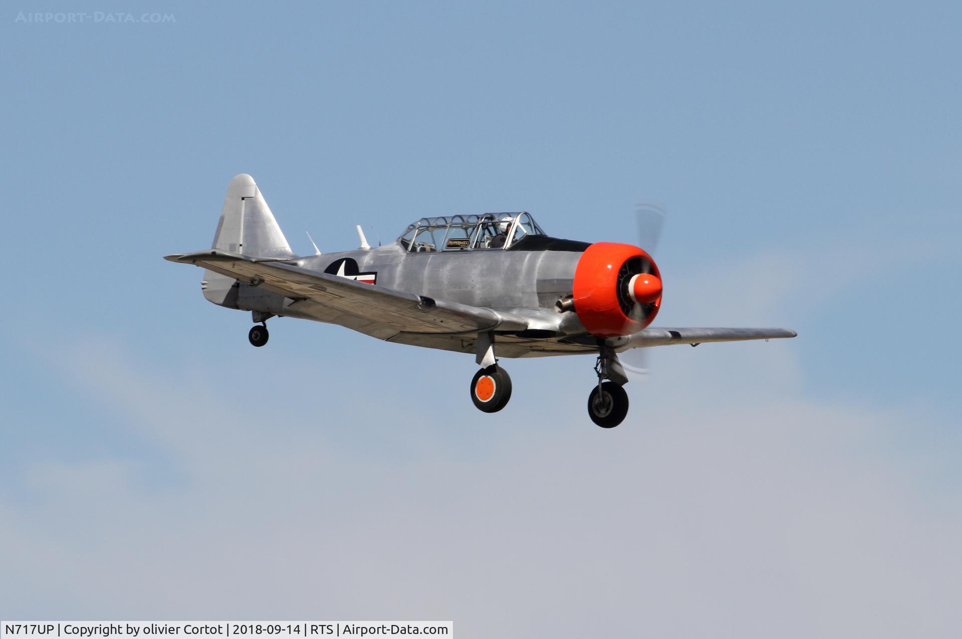 N717UP, 1949 North American T-6G Texan C/N 168-673, 2018