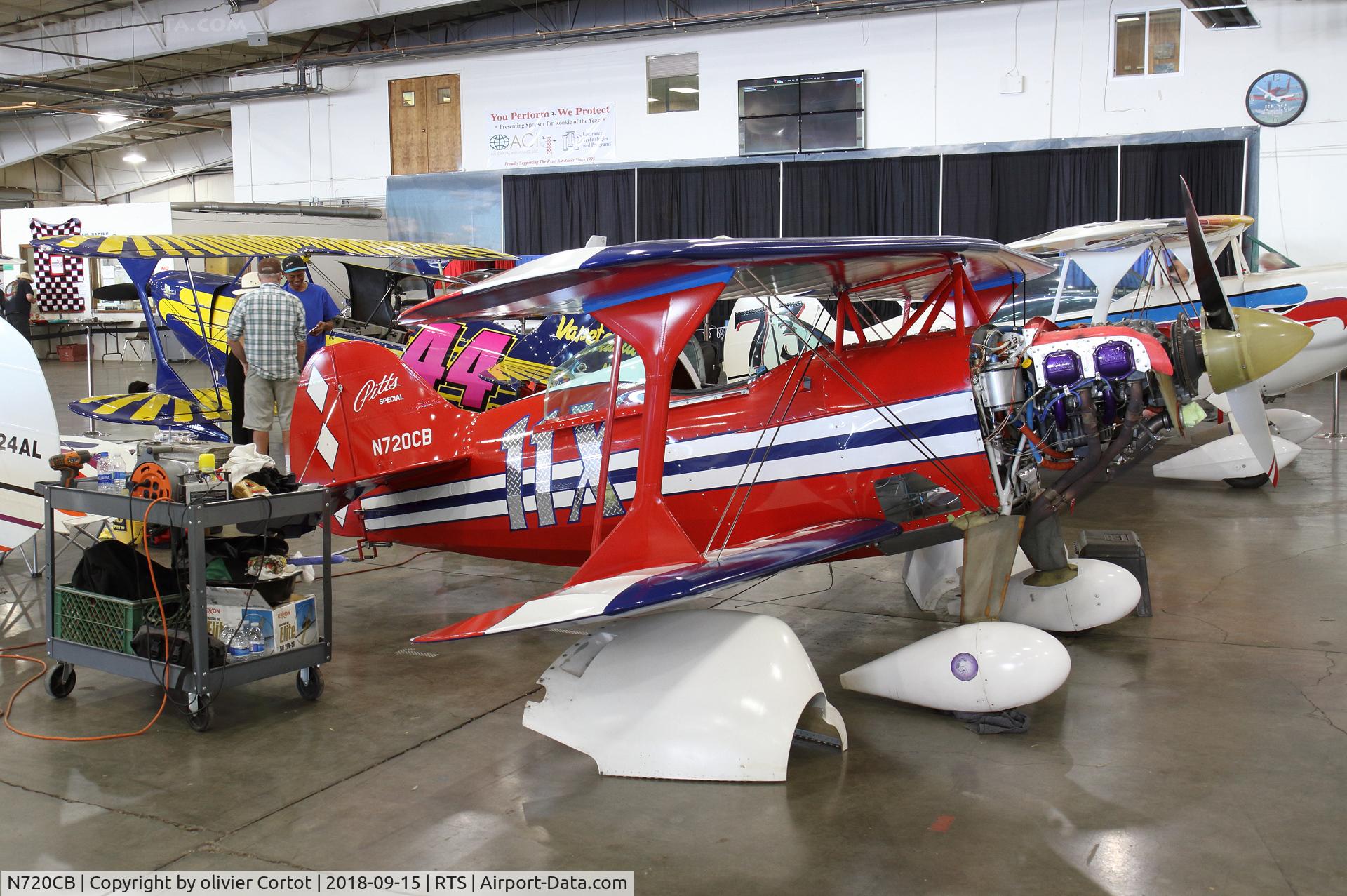 N720CB, 1992 Pitts S-1 Special C/N 7-0490, 2018 air races