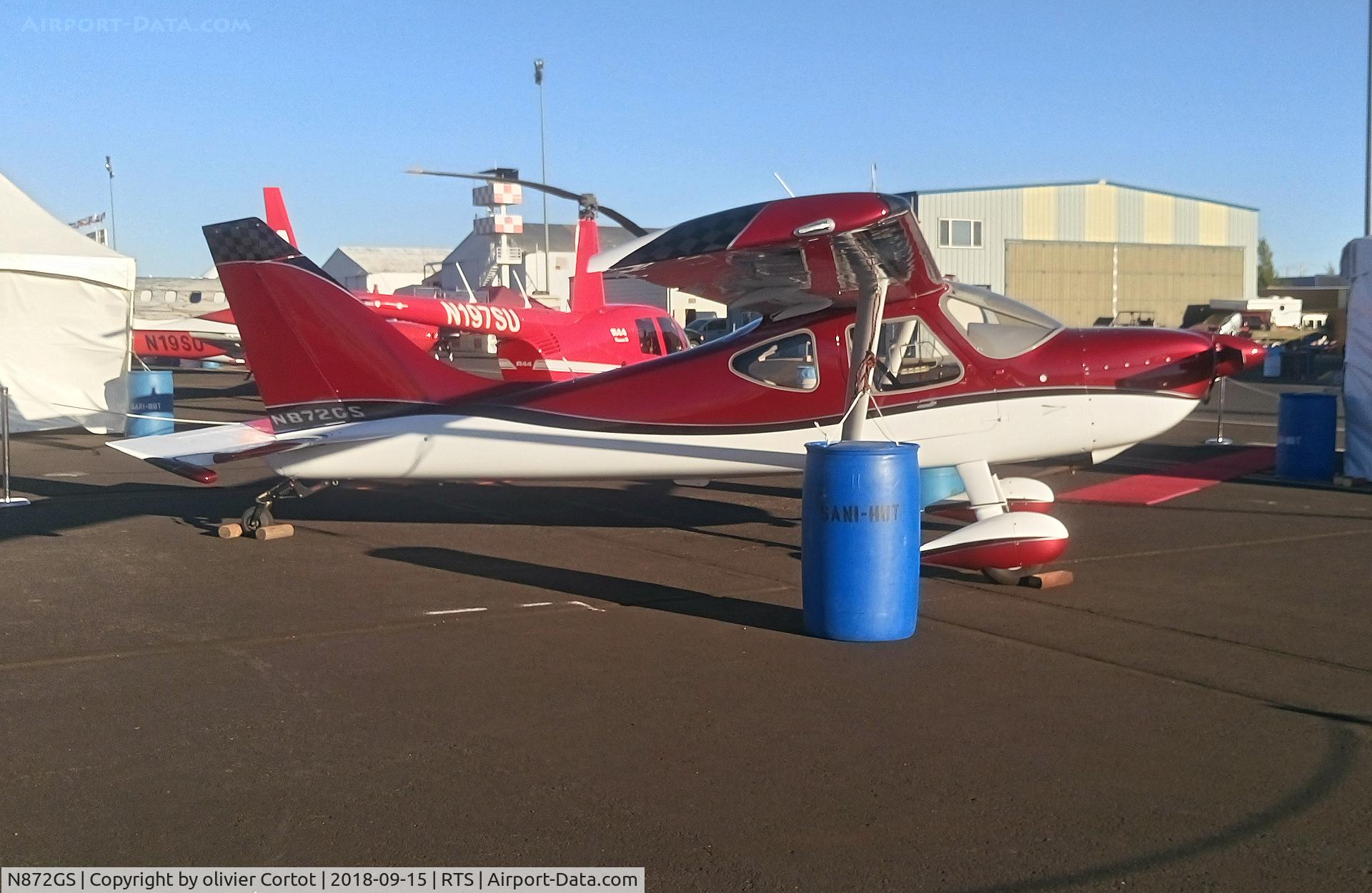 N872GS, 2018 Glasair GS-2 Sportsman C/N 7468, 2018 Reno static display