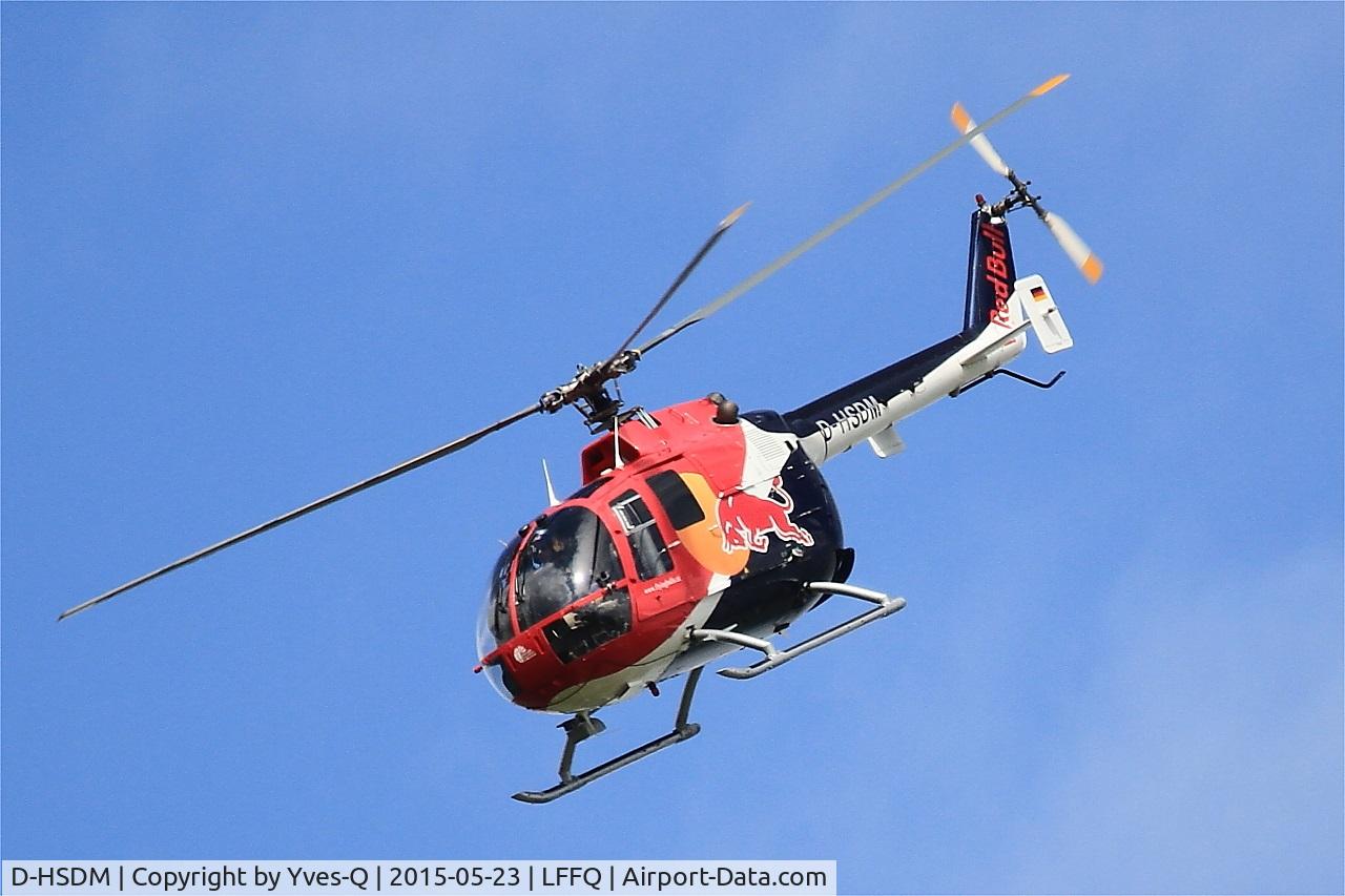 D-HSDM, MBB Bo-105CB C/N S-126, MBB Bo-105CB, On display, La Ferté-Alais airfield (LFFQ) Airshow 2015