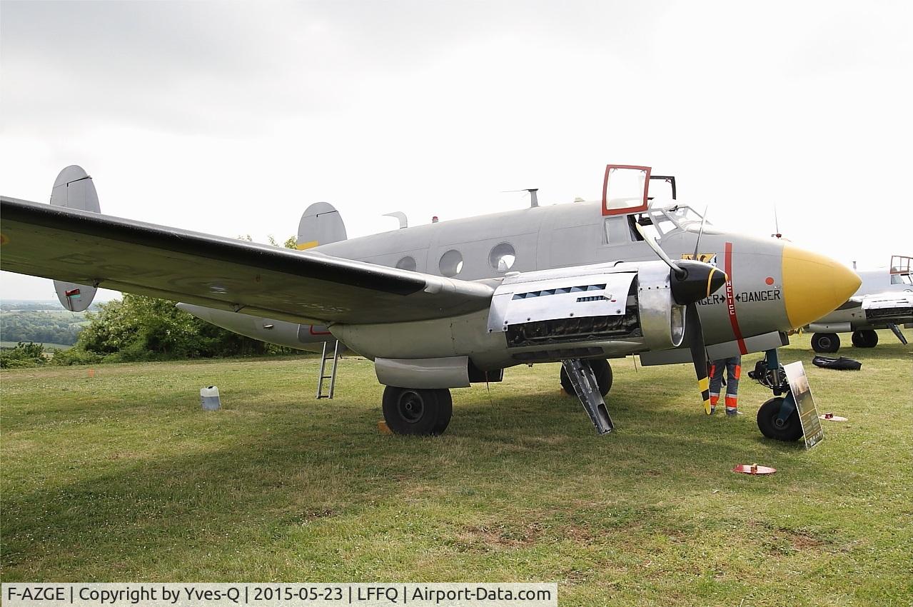 F-AZGE, 1951 Dassault MD-312 Flamant C/N 158, Dassault MD-312 Flamant, Static display, La Ferté-Alais airfield (LFFQ) Airshow 2015