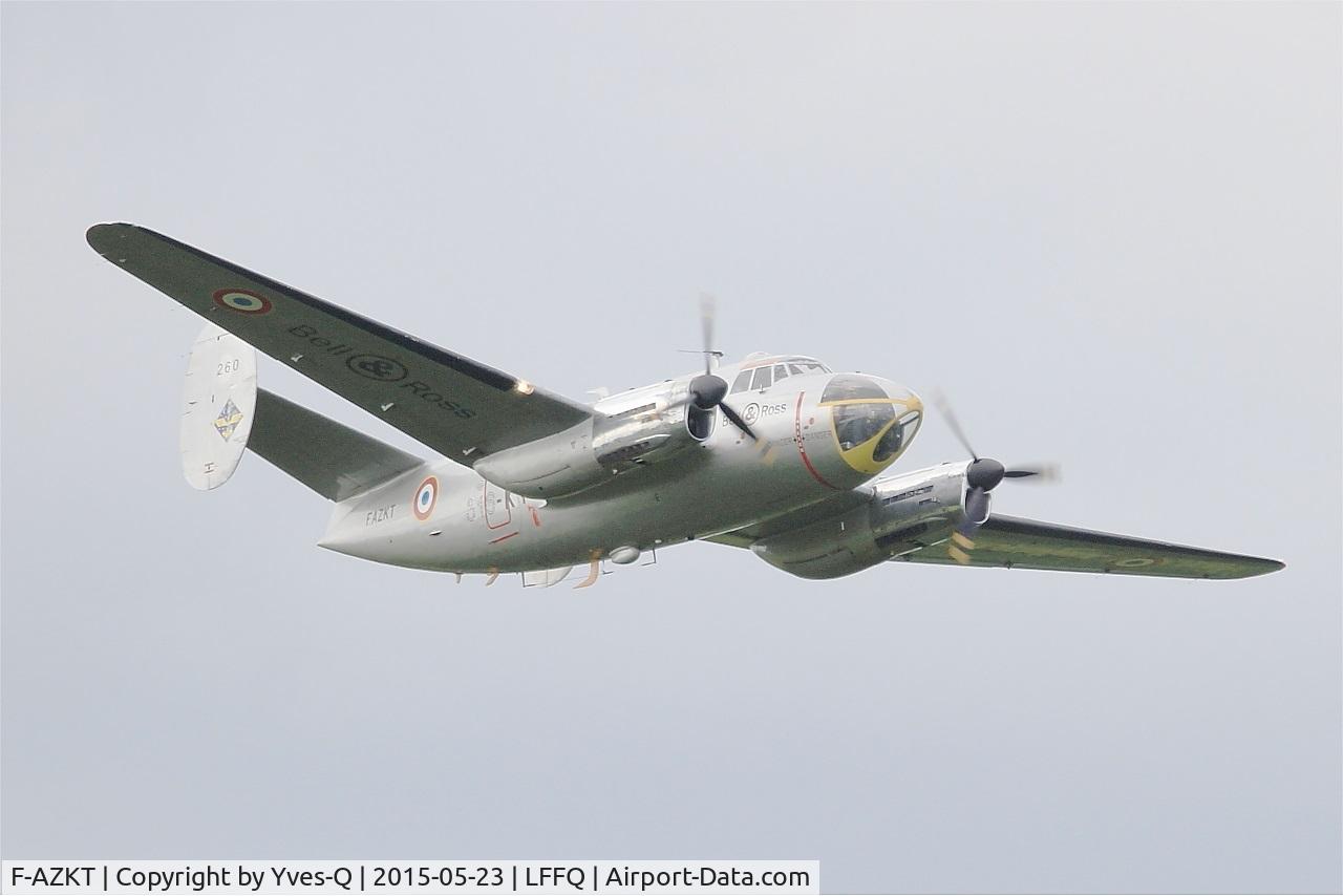 F-AZKT, 1954 Dassault MD-311 Flamant C/N 260, Dassault MD-311 Flamant, On display, La Ferté-Alais airfield (LFFQ) Airshow 2015