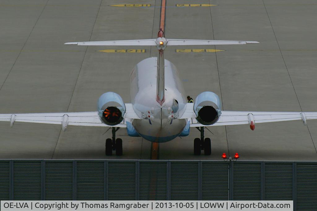 OE-LVA, 1994 Fokker 100 (F-28-0100) C/N 11490, Austrian Airlines Fokker 100