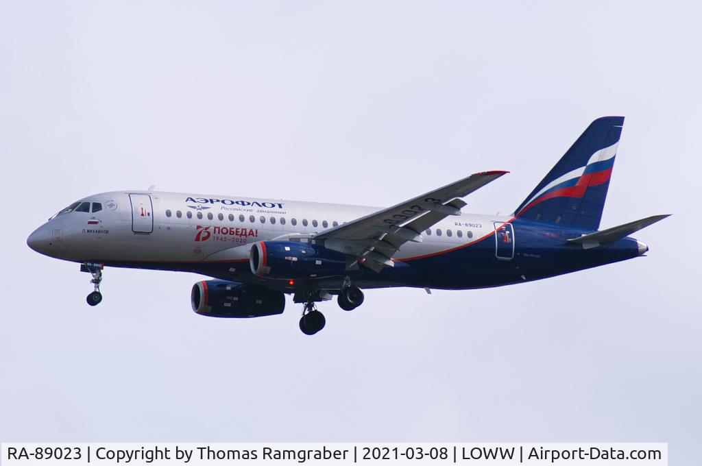 RA-89023, 2013 Sukhoi Superjet 100-95B C/N 95041, Aeroflot - Russian International Airlines Sukhoi Superjet 100-95B