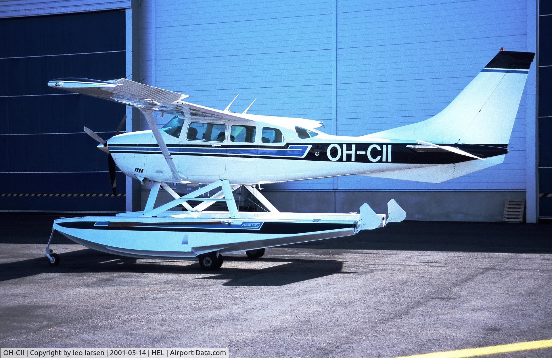 OH-CII, 1980 Cessna TU206G Turbo Stationair 6 Turbo Stationair C/N 05466, Helsinki 14.5.2001