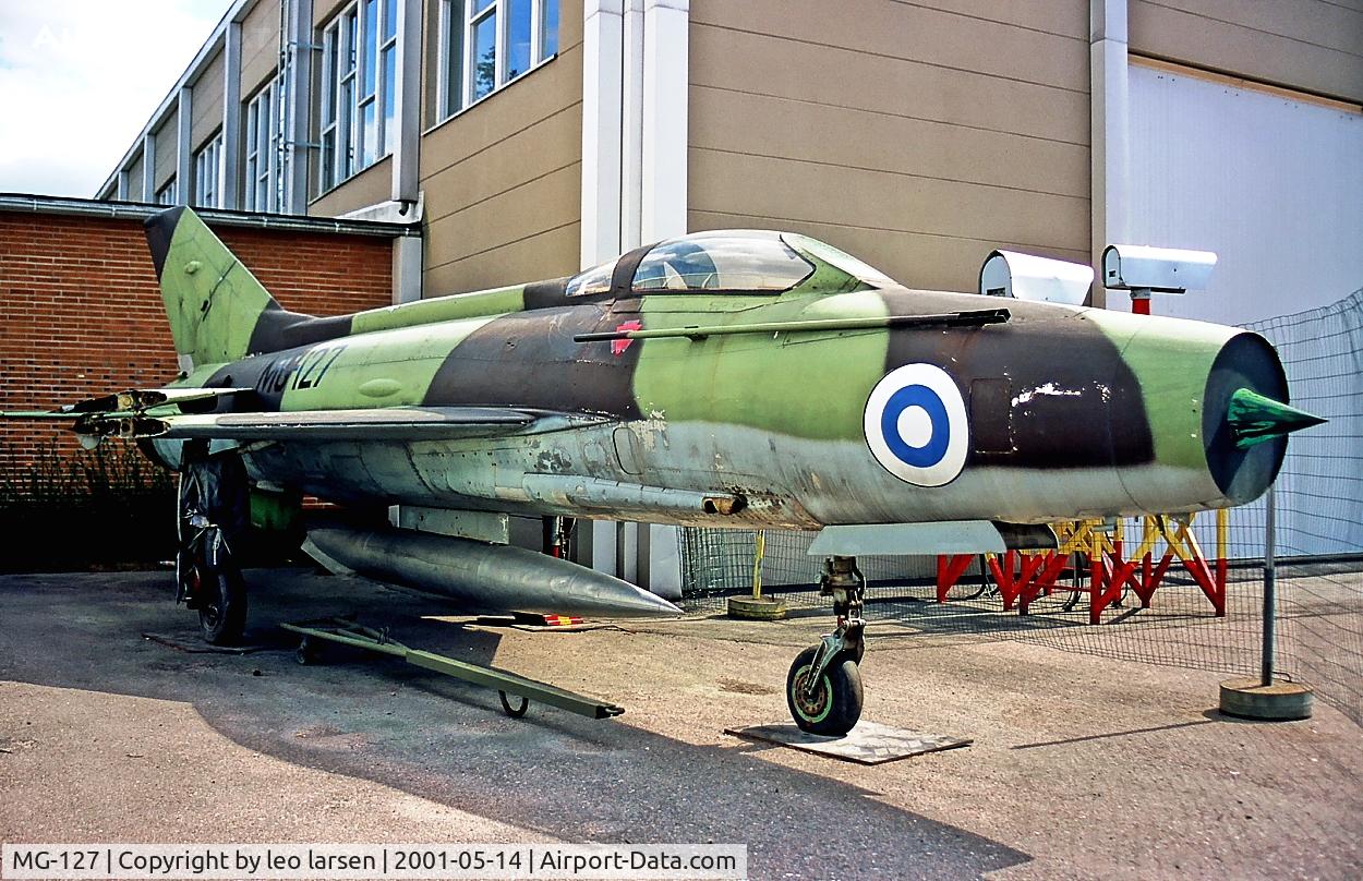 MG-127, 1963 Mikoyan-Gurevich MiG-21bis C/N 741204/012-04, Helsinki Aviation Museum 14.5.2001.ex MG-77