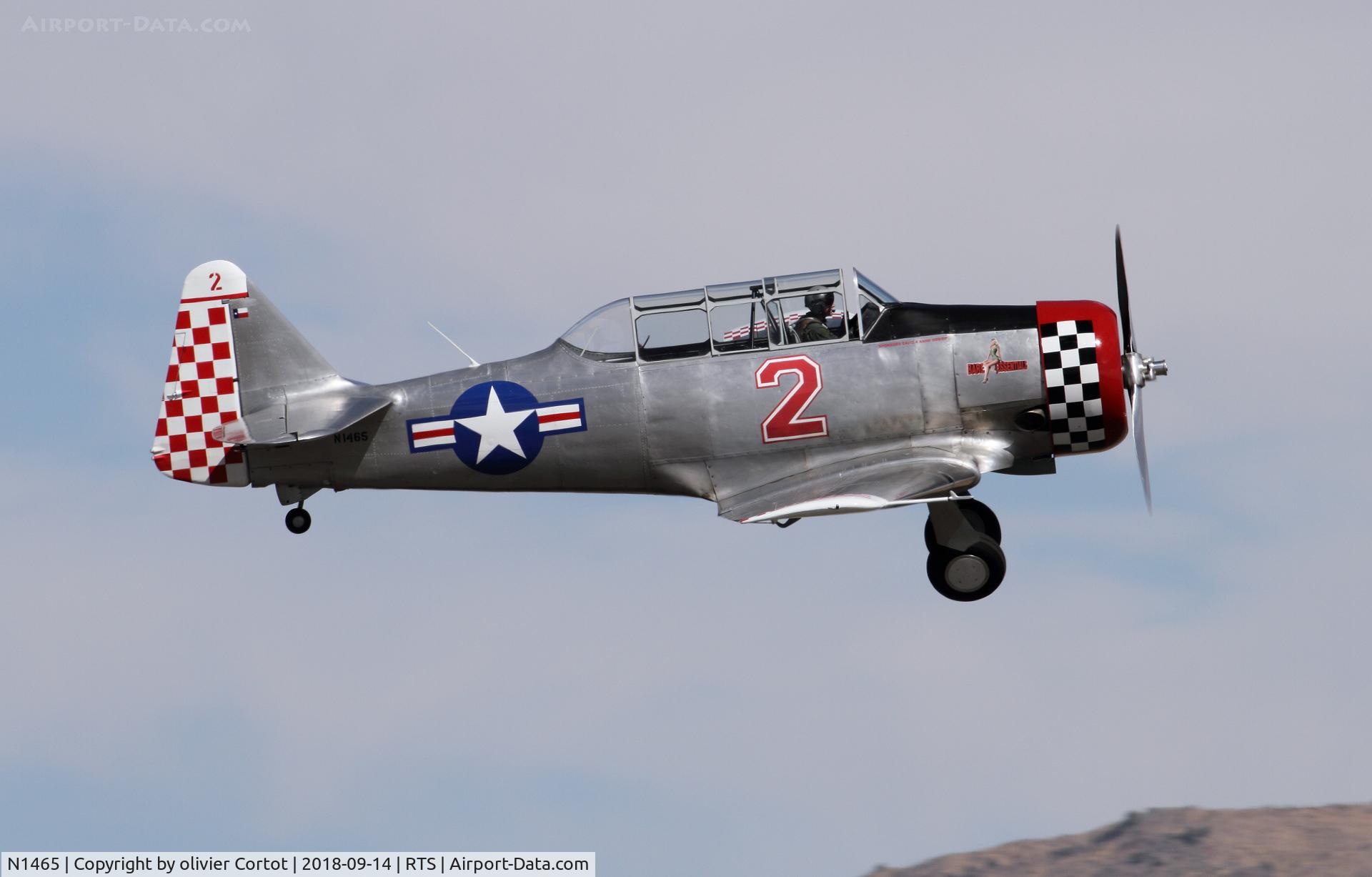 N1465, 1952 Canadian Car & Foundry Harvard MK IV C/N CCF4-39, 2018 air races