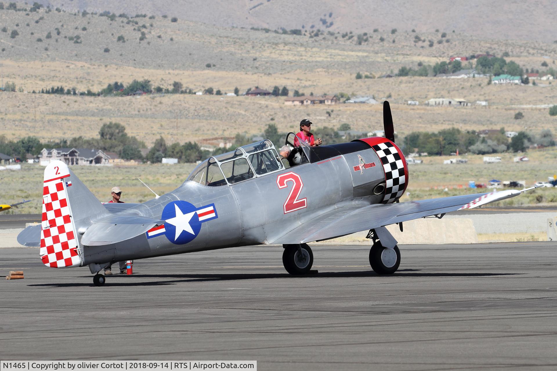 N1465, 1952 Canadian Car & Foundry Harvard MK IV C/N CCF4-39, 2018 air races