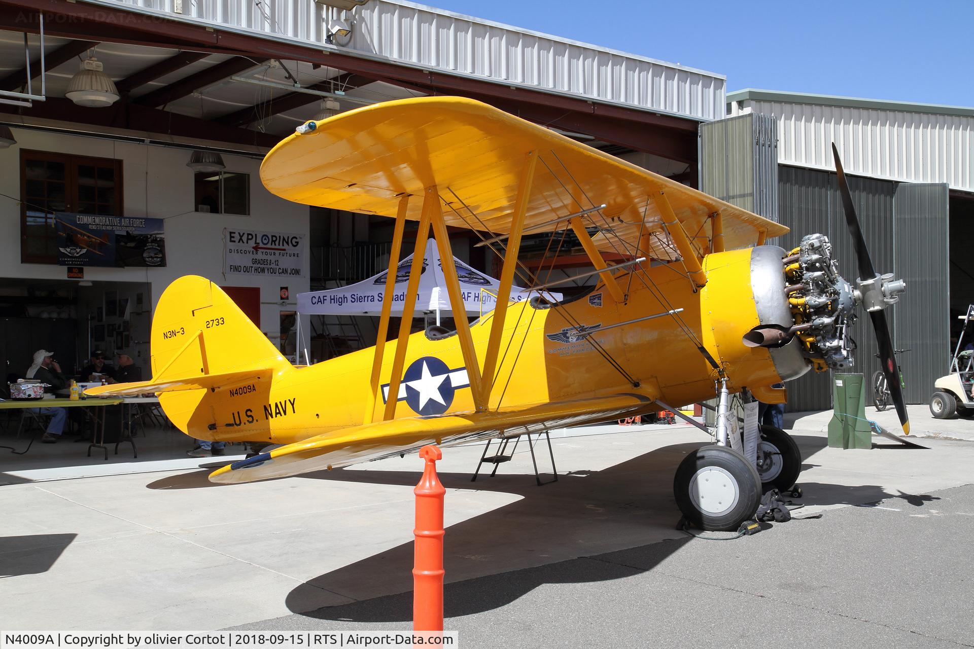 N4009A, 1941 Naval Aircraft Factory N3N-3 C/N 2733, 2018 air races