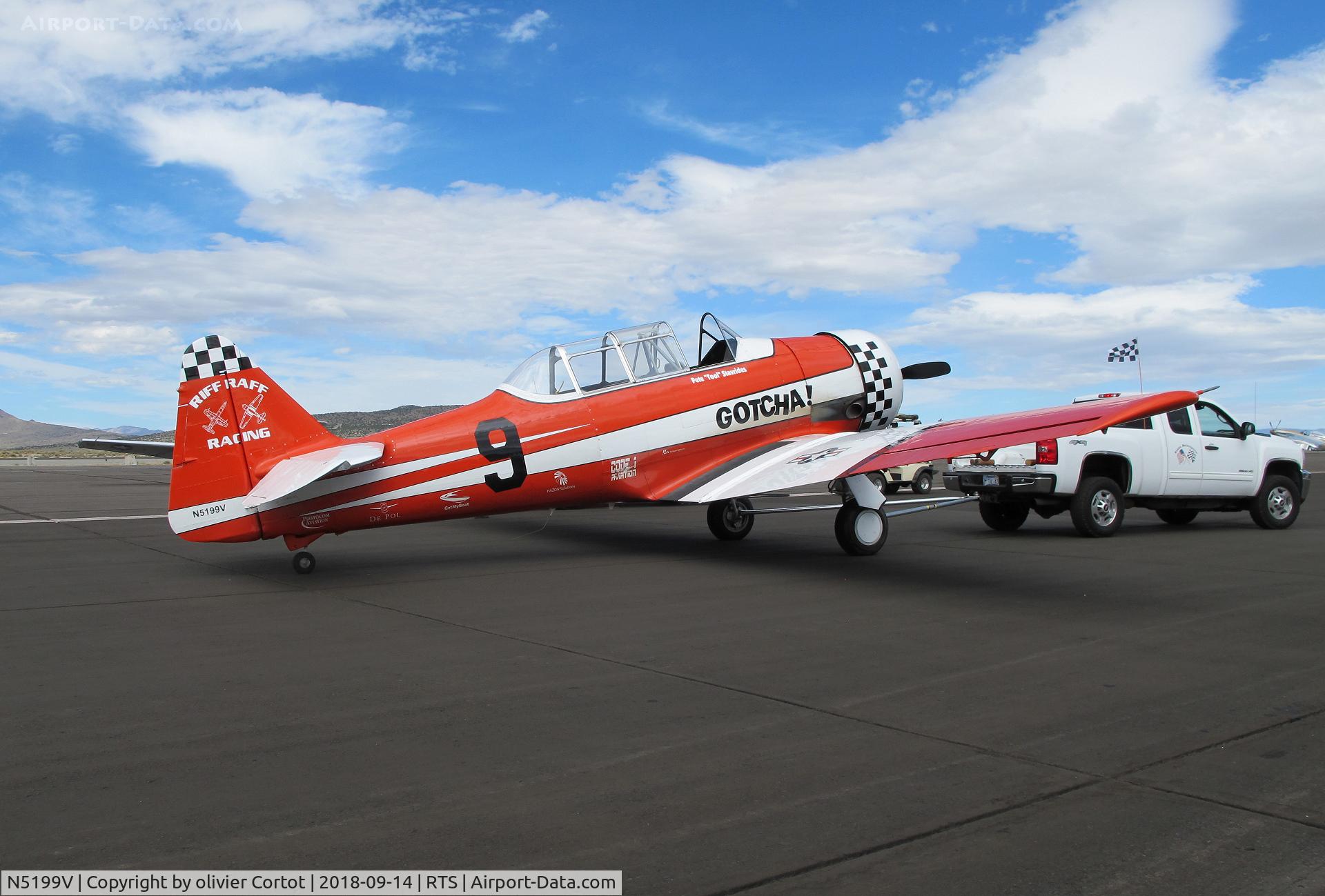 N5199V, 1960 North American SNJ-5 Texan C/N 43875, 2018 air races