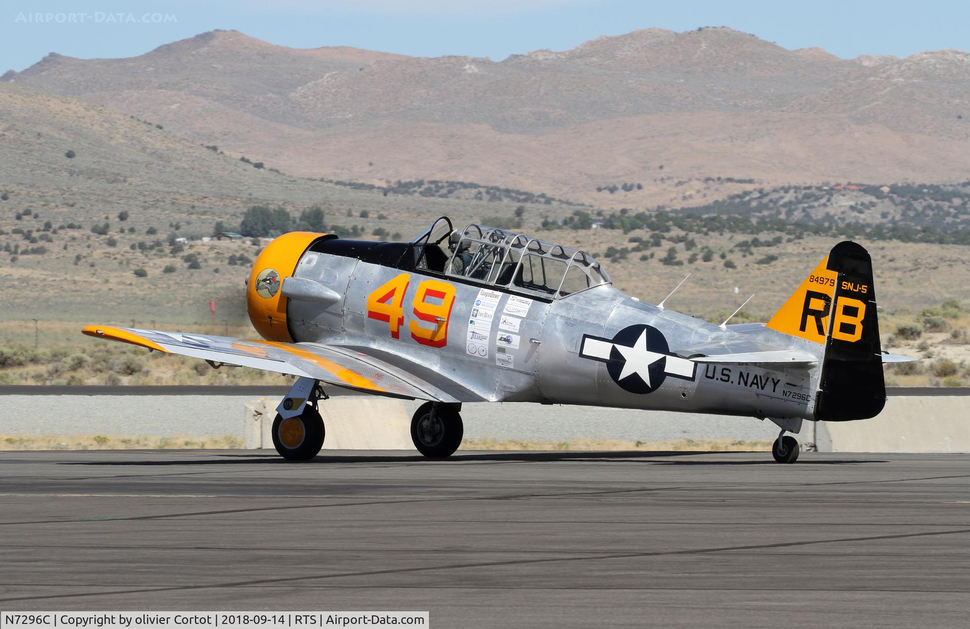 N7296C, North American SNJ-5 Texan C/N 84979, 2018 air races
