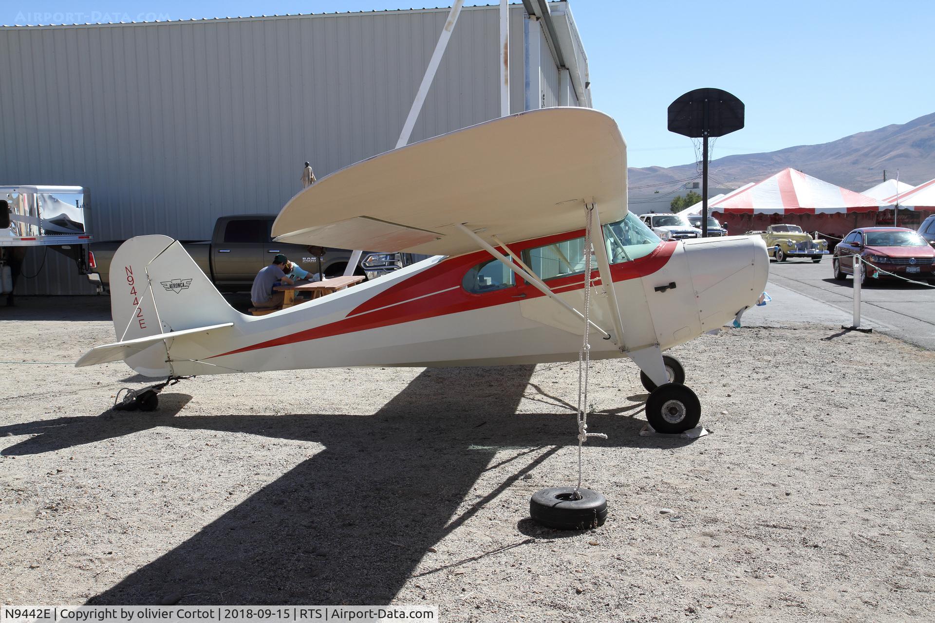 N9442E, 1946 Aeronca 11AC Chief C/N 11AC-1079, Reno 2018