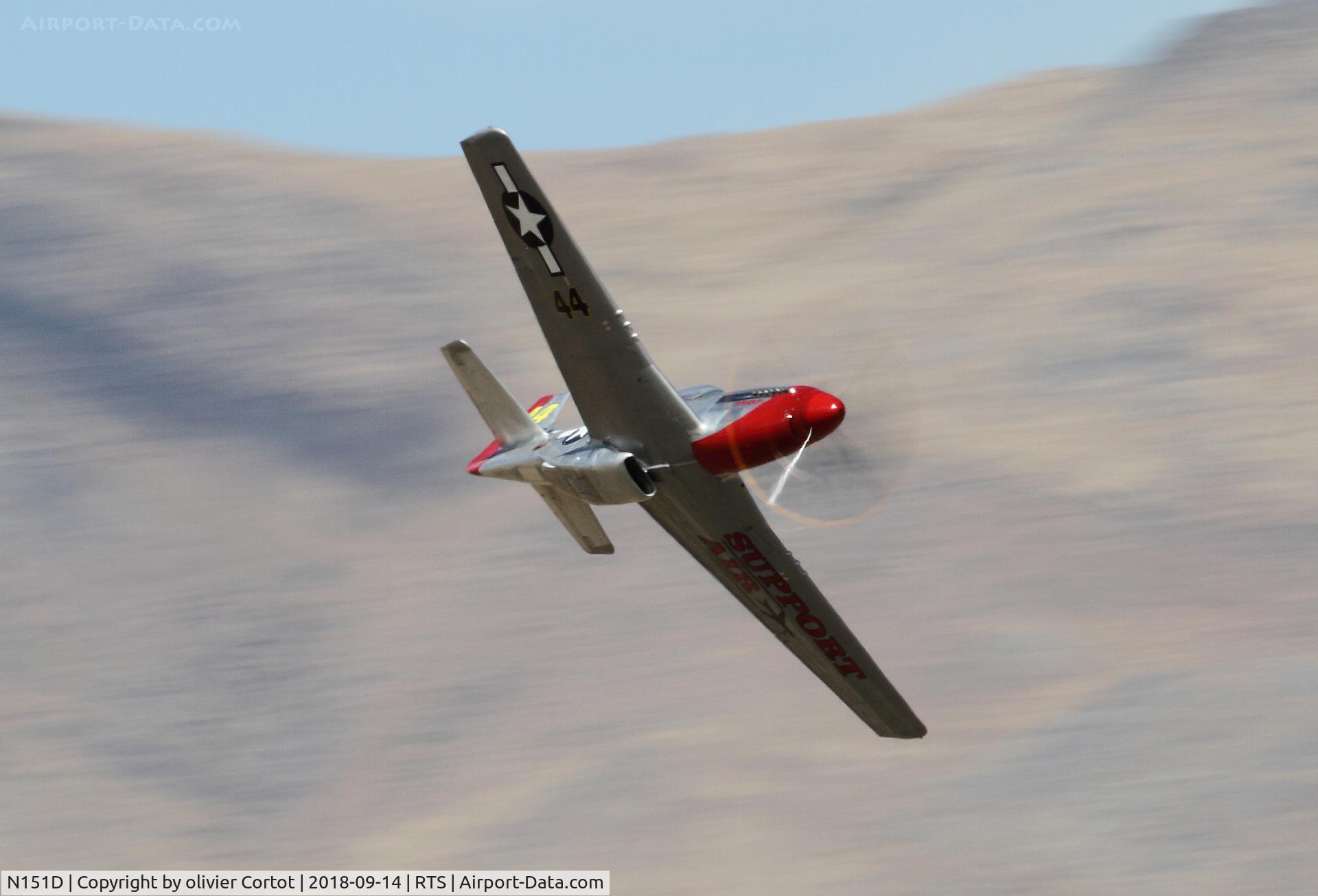 N151D, 1944 North American P-51D Mustang C/N 44-72777, 2018 air races