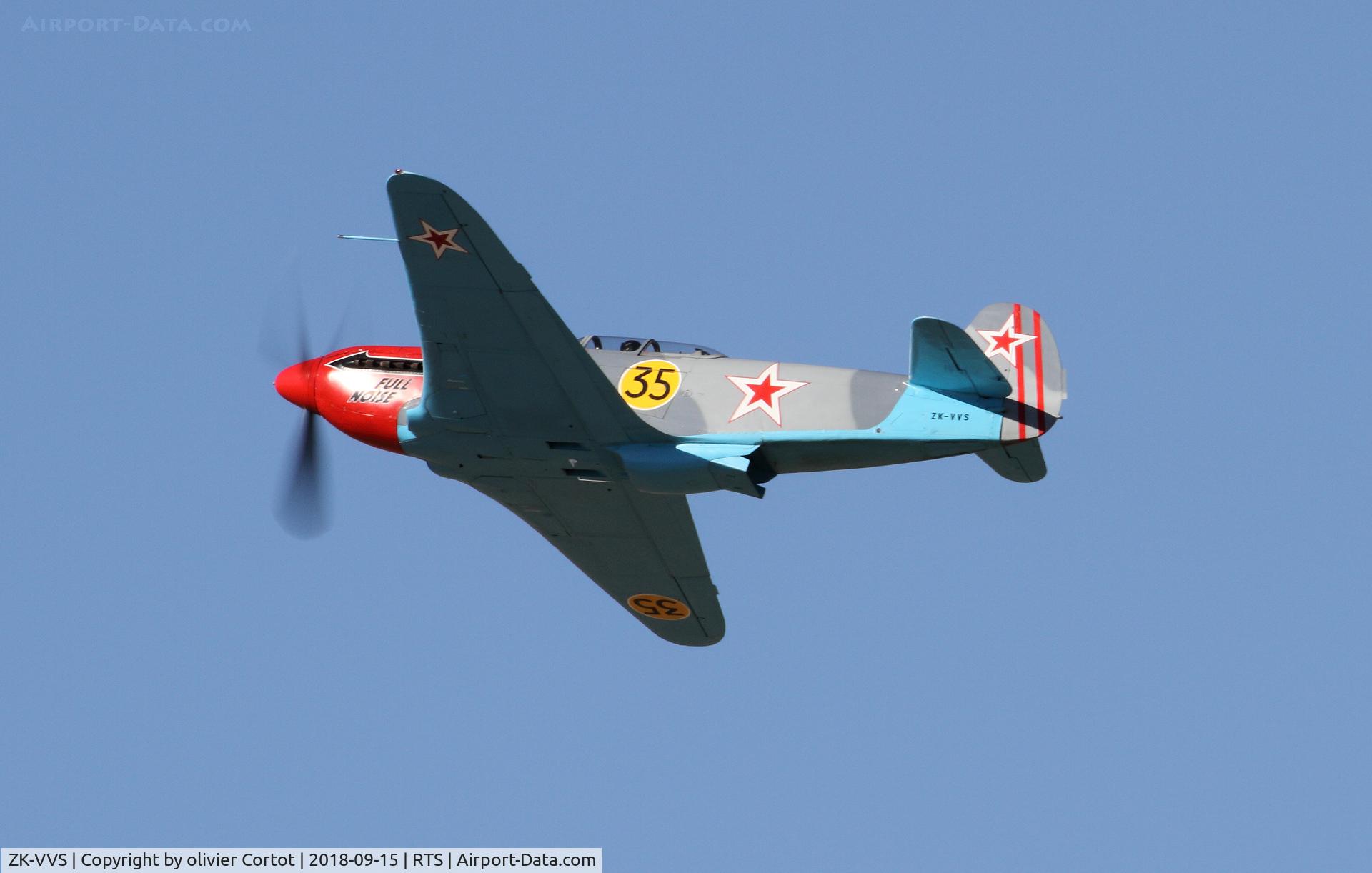 ZK-VVS, Yakovlev Yak-3M C/N 0470106, 2018 air races