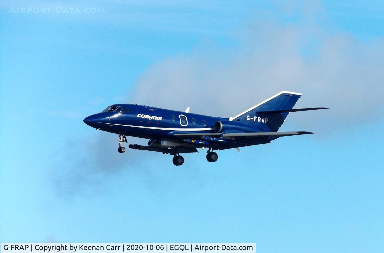 G-FRAP, 1969 Dassault Falcon 20DC C/N 207, Cobham - Dassault Falcon 20DC @ Leuchars Station, Scotland