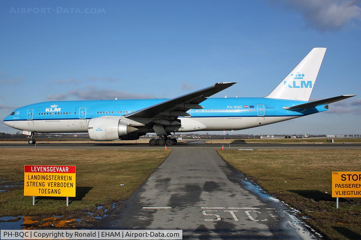 PH-BQC, 2003 Boeing 777-206/ER C/N 29397, at spl