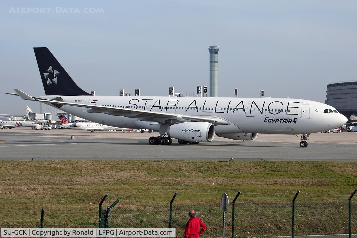 SU-GCK, 2006 Airbus A330-243 C/N 726, at cdg