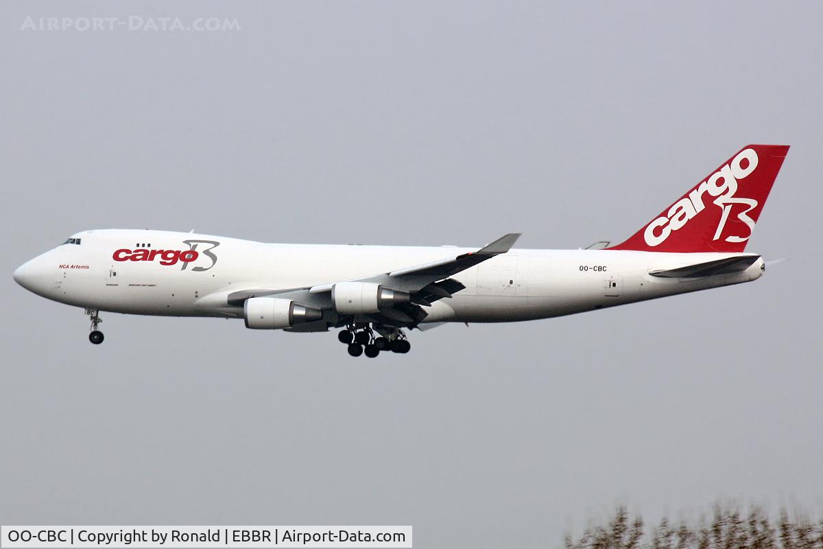 OO-CBC, 2008 Boeing 747-4KZF (SCD) C/N 36784, at bru