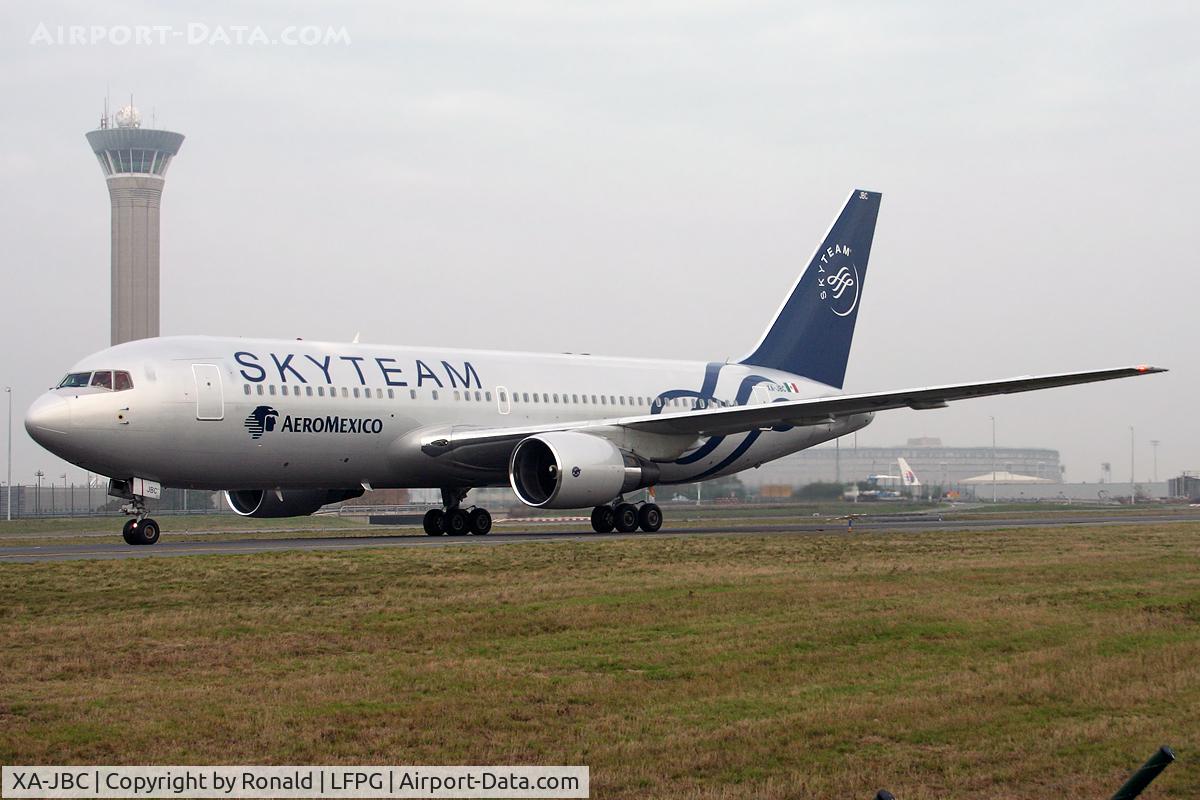 XA-JBC, 1990 Boeing 767-284/ER C/N 24762/307, at cdg
