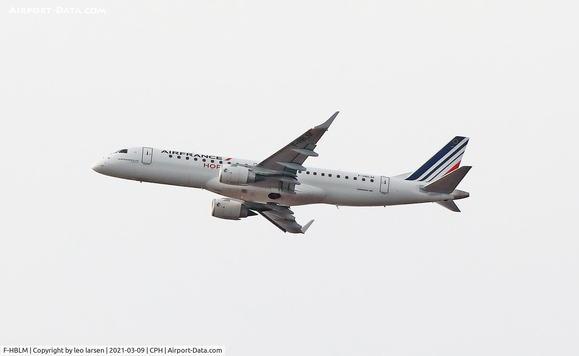 F-HBLM, 2019 Embraer 190STD (ERJ-190-100) C/N 190-00768, Copenhagen 9.3.2021